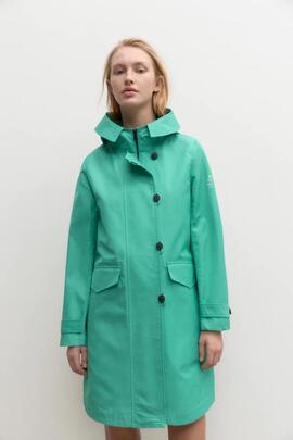 Parka mujer Ecoalf Irazualf verde