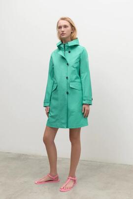 Parka mujer Ecoalf Irazualf verde