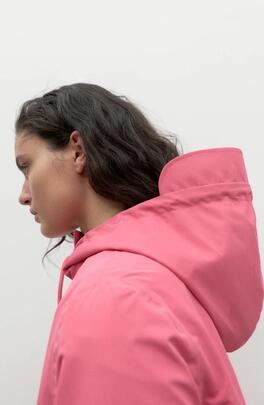 Parka mujer Ecoalf Rinnesalf fresa