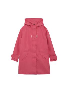 Parka mujer Ecoalf Rinnesalf fresa