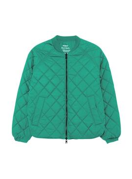 Cazadora mujer Ecoalf Arvonalf verde