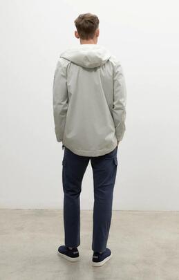Parka hombre Ecoalf Anetoalf blanca