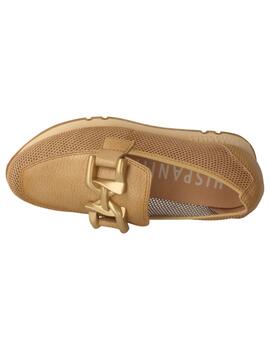 Mocasín mujer Hispanitas Kaira camel