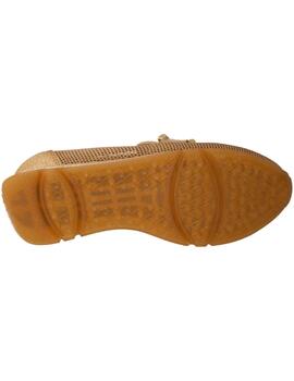 Mocasín mujer Hispanitas Kaira camel