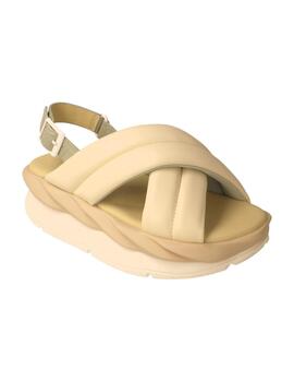 Sandalia mujer 4 Ccccees Mellow  beige