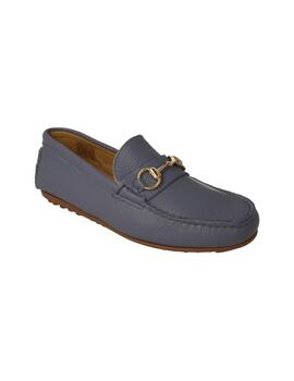 Mocasín hombre Castellano 1920 Leonardo azul