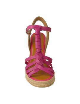 Sandalias mujer Casteller fucsia