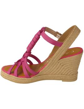 Sandalias mujer Casteller fucsia