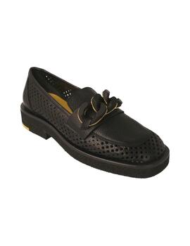 Mocasín mujer Pertini negro