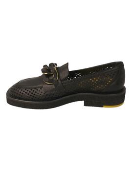 Mocasín mujer Pertini negro