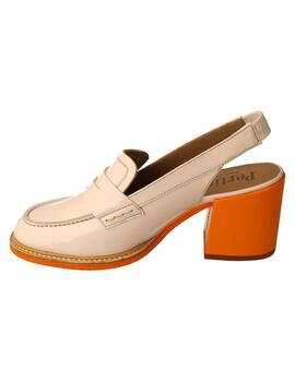 Mocasín mujer Pertini blanco