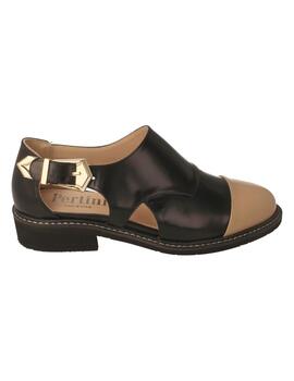 Zapato mujer Pertini negro