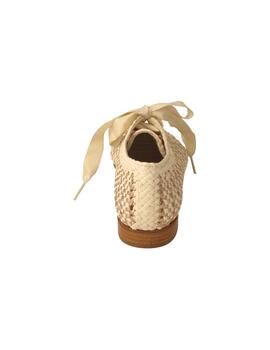 Zapato mujer Pertini beige/ oro