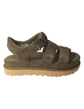 Sandalia mujer Ugg Goldenstar verde