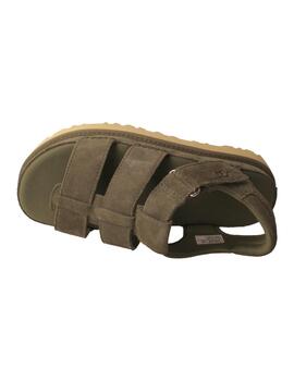 Sandalia mujer Ugg Goldenstar verde