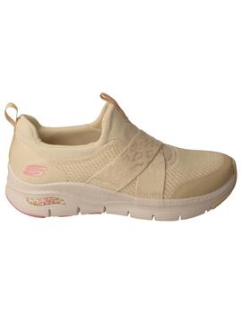 Deportivos mujer Skechers Sports beige