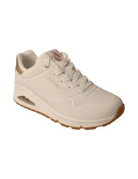 Deportivo mujer Skechers Street blanco