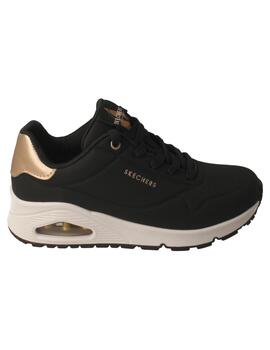 Deportivo mujer Skechers Street negro