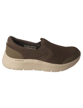 Mocasín hombre Skechers Go Walk kaki