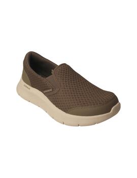 Mocasín hombre Skechers Go Walk kaki