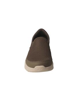 Mocasín hombre Skechers Go Walk kaki