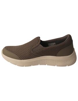 Mocasín hombre Skechers Go Walk kaki