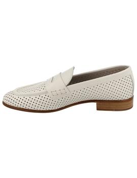 Mocasín mujer Pertini blanco