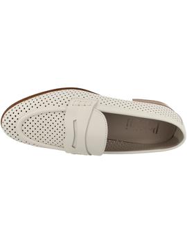 Mocasín mujer Pertini blanco