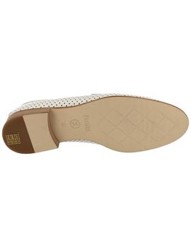 Mocasín mujer Pertini blanco