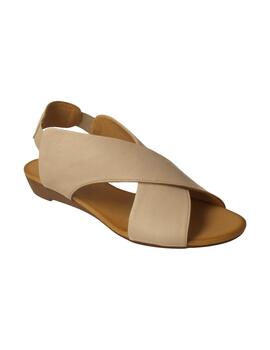 Sandalia mujer Bueno beige