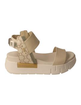 Sandalia mujer Nero Giardini beige