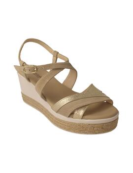 Sandalia mujer Nero Giardini beige