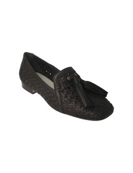 Mocasín mujer Poesie Veneziane negro