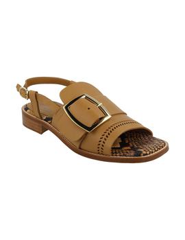 Sandalia mujer Pertini camel