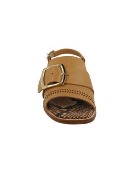 Sandalia mujer Pertini camel