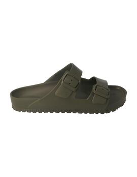 Chancla hombre Birkenstock Ariozona kaki