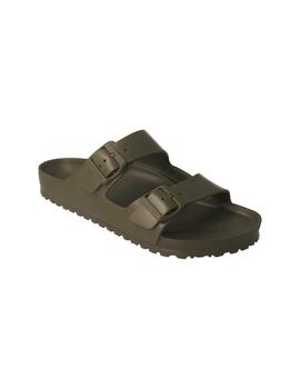 Chancla hombre Birkenstock Ariozona kaki