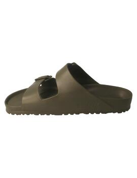Chancla unisex Birkenstock Ariozona kaki
