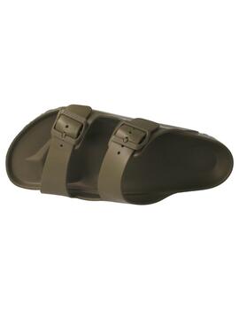 Chancla unisex Birkenstock Ariozona kaki
