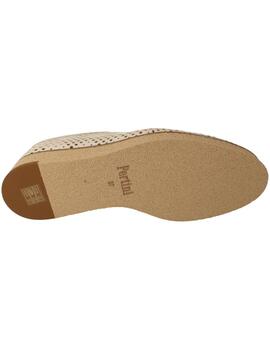 Blucher mujer Pertini blanco