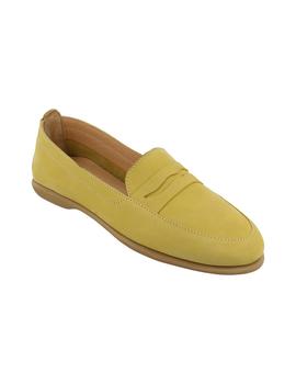 Mocasín mujer Carmela amarillo