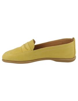 Mocasín mujer Carmela amarillo