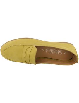 Mocasín mujer Carmela amarillo