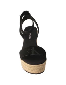 Alpargata mujer Calvin Klein Wedge negra