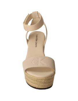 Alpargata mujer Calvin Klein Wedge blanca