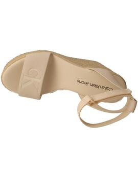 Alpargata mujer Calvin Klein Wedge blanca