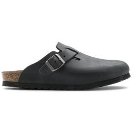 Zueco unisex Birkenstock Boston negro