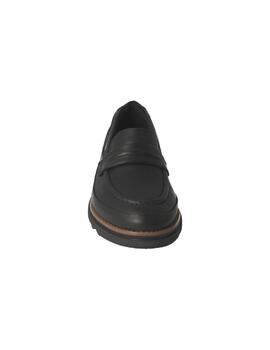 Mocasín mujer Clarks Sharon Aster negro
