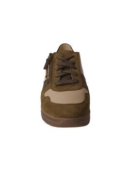 Deportivo mujer Mephisto Abby verde/beige
