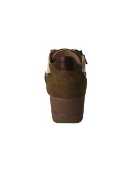 Deportivo mujer Mephisto Abby verde/beige